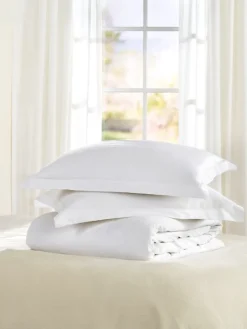 Supima Cotton Duvet Cover and Pillow Sham Set