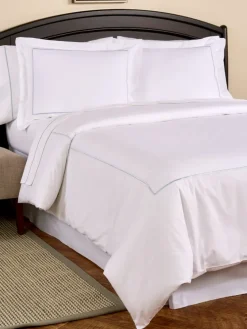 Supima Cotton Percale Duvet Cover and Pillow Sham Set