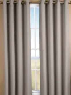 Supreme Blackout Grommet Top Short Curtains by Country Curtains®