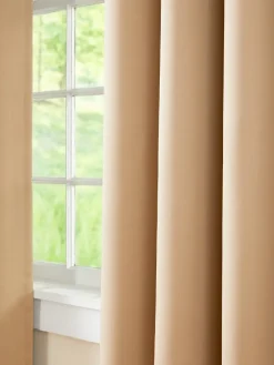 Supreme Blackout Rod Pocket Patio Panel With Back Tabs by Country Curtains®