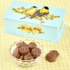 Sweet Goldfinch Tin With Milk Chocolate Coconut Clusters