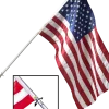 Tangle-Free Spinning Flagpole