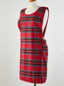 Tartan Plaid Portuguese Cotton Flannel Farmhouse Apron