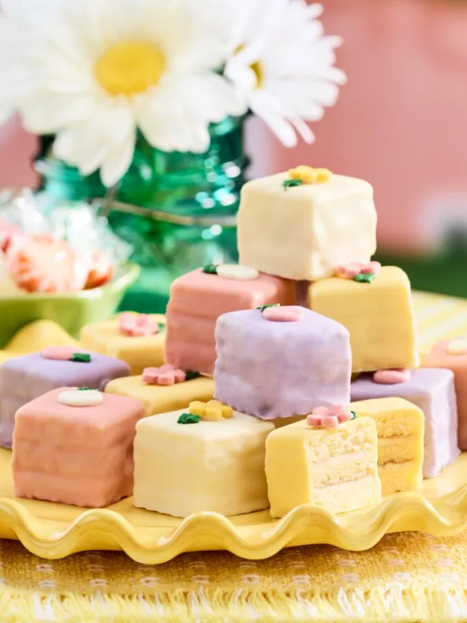 Teatime Petit Four Assortment, 12 Cakes