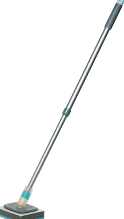Telescoping Pivoting Tub and Shower Scrubber