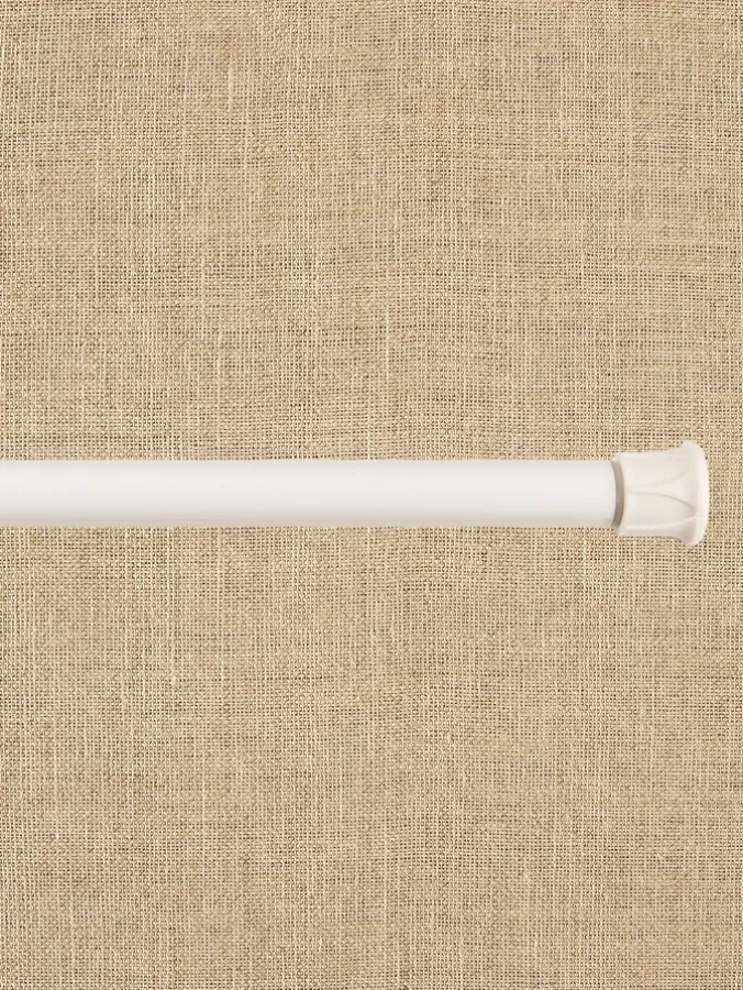 Telescoping Spring Tension Curtain Rod, 7/16 Inch