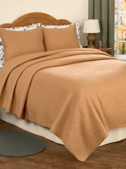 Textured Cotton Voile Quilt or Pillow Sham