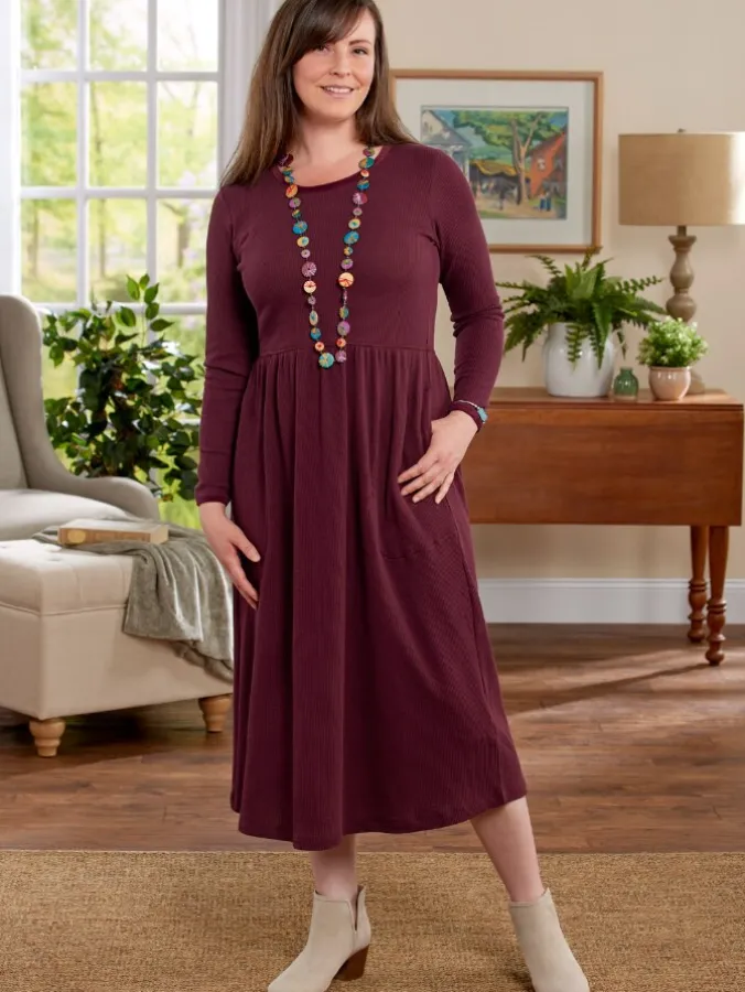 Thermal Knit Dress