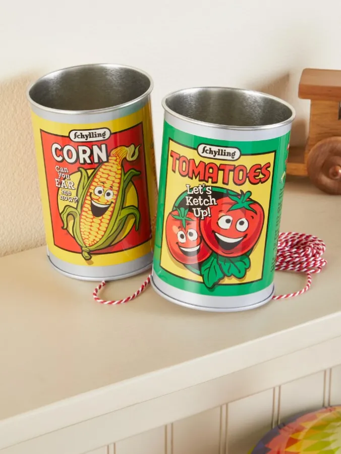 Tin Can Telephone Toy