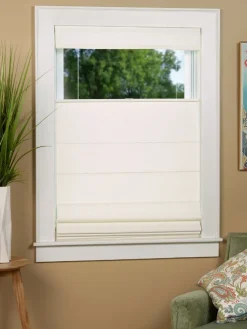 Top Down Bottom Up Insulated Roman Shade