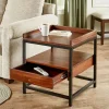 Top-Shelf End Table With Drawer