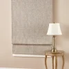 Touch of Linen Cordless Roman Shade