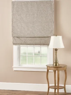 Touch of Linen Cordless Roman Shade