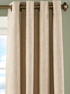 Touch of Linen Insulated Grommet Top Panel by Country Curtains®