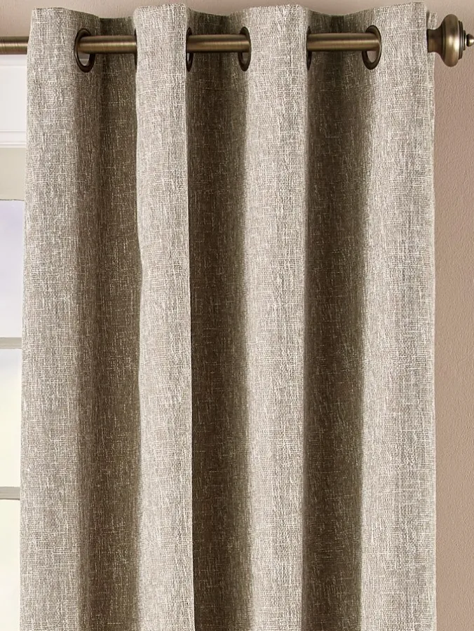 Touch of Linen Insulated Grommet Top Panel by Country Curtains®