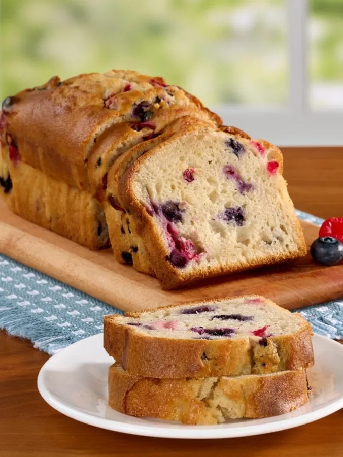 Triple Berry Loaf Cake by Mildred's® Baked Goods