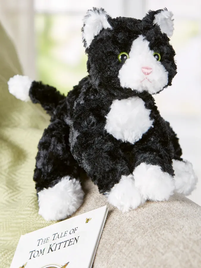 Tuxedo Cat Plush Toy