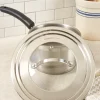 Universal Stainless Steel and Glass Lid, In 2 Sizes