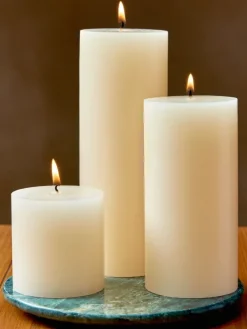 Unscented Tavern Pillar Candle, In 3 Sizes