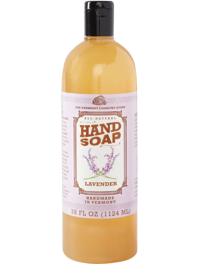 Vermont All-Natural Liquid Soap Refill, 38 oz. Bottle