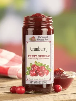 Vermont Country Store Fruit Spread, 9 Ounce Jar