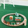 Vermont-Made Hardwood Maple North Pole Village Railway Set