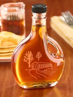 Vermont Maple Syrup Covered Bridge Bottle, 8.5 Ounce Bottle