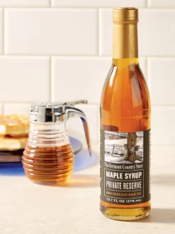 Vermont Private Reserve Golden Maple Syrup, 12 Ounce Bottle