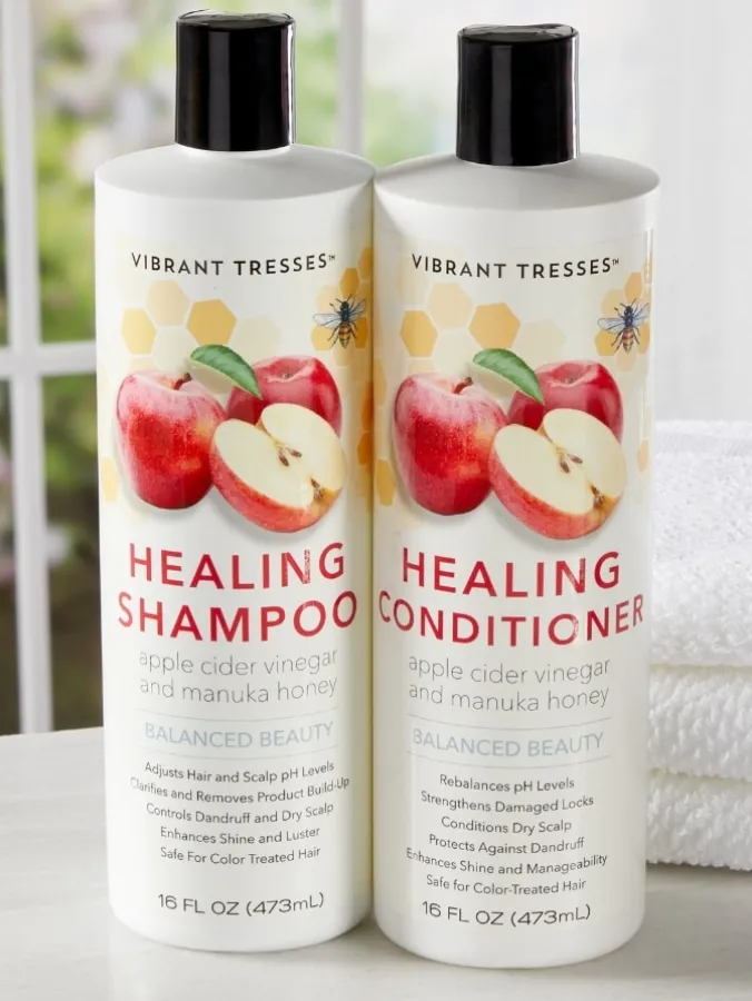 Vibrant Tresses Apple Cider Vinegar Shampoo or Conditioner