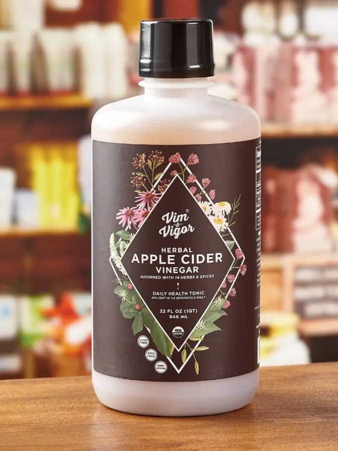 Vim and Vigor Apple Cider Vinegar Tonic