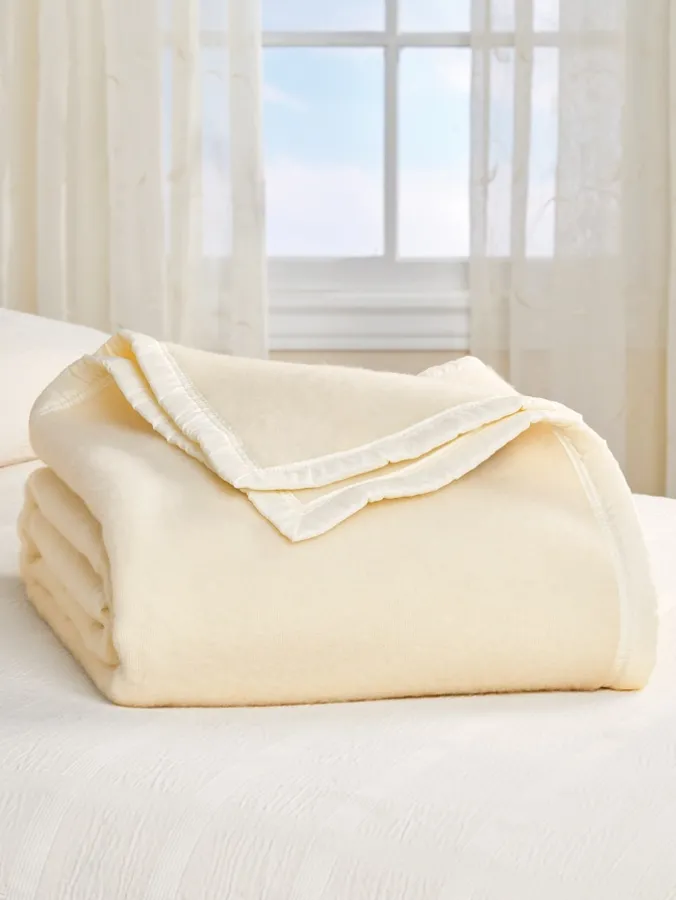 Washable Double-Face Wool Blanket
