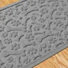 Waterhog Paws and Bones Dog Bowl Mat, In Two Sizes