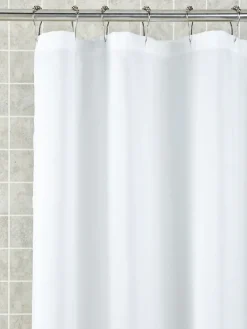 Weighted Shower Curtain Liner With Reverse Hem