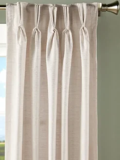 Westminster Estate Lined 100 Inch Pinch Pleat Curtains With Back Tabs
