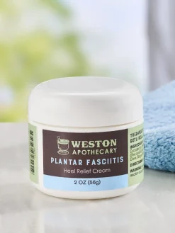 Weston Apothecary Plantar Fasciitis and Heel Relief Therapeutic Cream