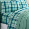 Weston Plaid Portuguese Cotton Flannel Sheet Set