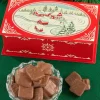Weston Snowy Village Tin With Chocolate Mini Graham Crackers