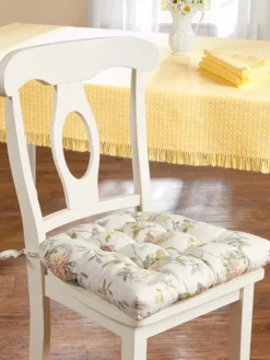 Whispering Hydrangea Never-Flatten Chair Cushion, In 2 Sizes