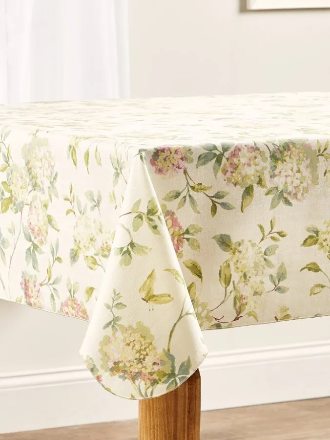 Whispering Hydrangea Tablecloth