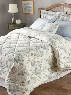 Whispering Hydrangea Throw Pillow