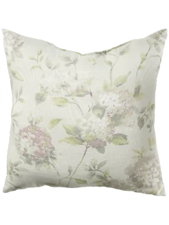 Whispering Hydrangea Throw Pillow