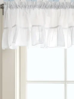 Wide Ruffles Rod Pocket Tailored Valance by Country Curtains®