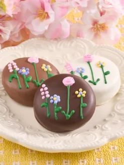 Wildflower Garden Chocolate-Covered Oreo Trio