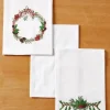 Winter Berries Flour Sack Christmas Kitchen Towels, Set of 3