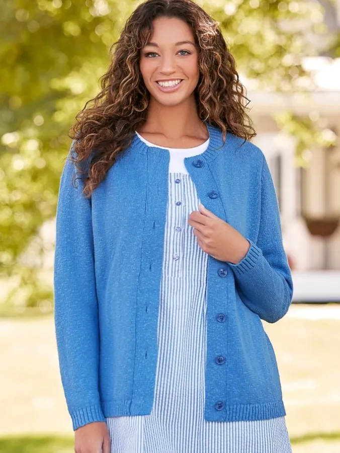 Women's All-Occasion Cotton Cardigan