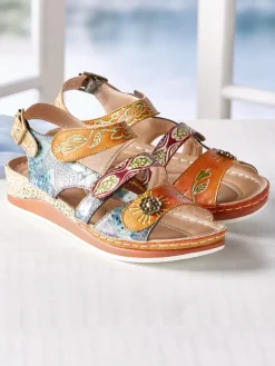 Women's Artisan Adjustable Strap Sandal