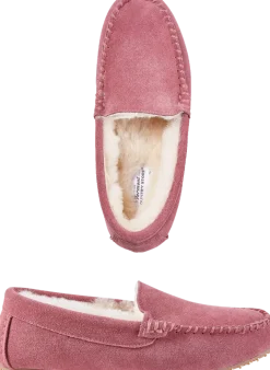 Women's Australian Shearling Slip-On Moccasins