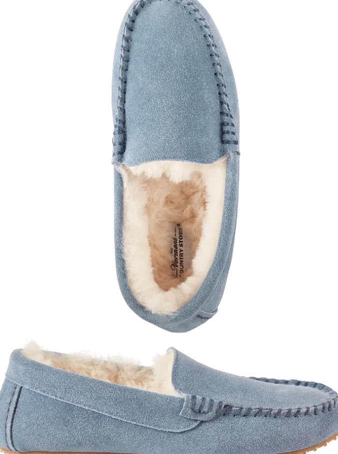 Women's Australian Shearling Slip-On Moccasins