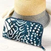 Women's Batik Zip-Around RFID Wallet