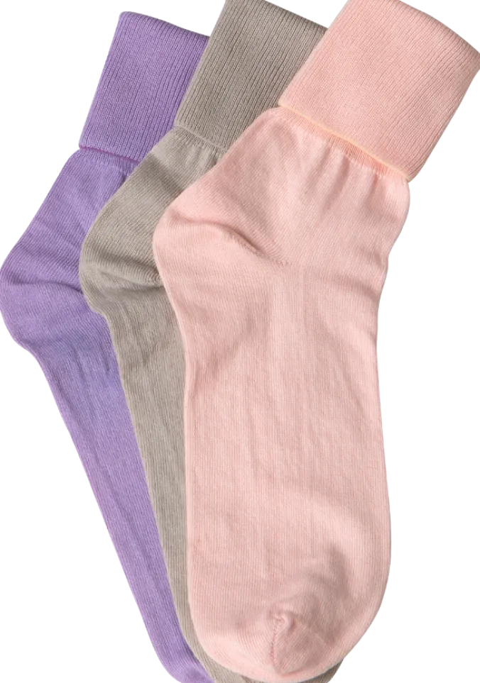Women's Buster Brown Ankle Socks, 3 Pairs
